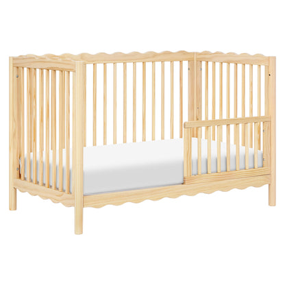 Babyletto Swell 4-in-1 Convertible Crib with Toddler Bed Conversion Kit - Blonde
