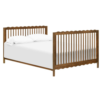 Babyletto Swell 4-in-1 Convertible Crib with Toddler Bed Conversion Kit - Natural Walnut
