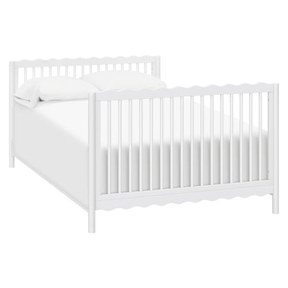 Babyletto Swell 4-in-1 Convertible Crib with Toddler Bed Conversion Kit - White