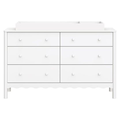 Babyletto Swell 6-Drawer Wide Assembled Dresser (56") - White