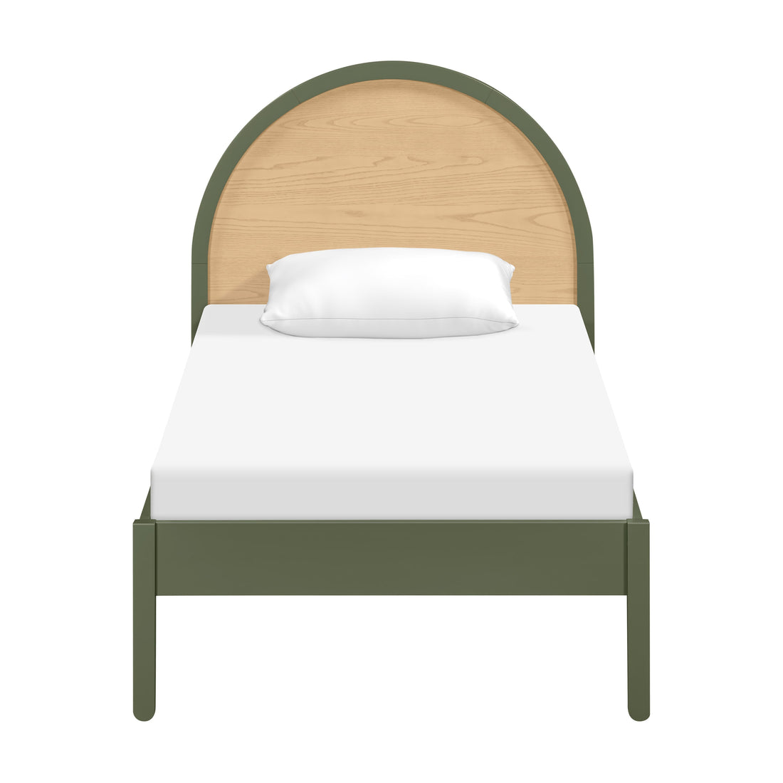 Babyletto Moab Twin Bed - Olive/Ash