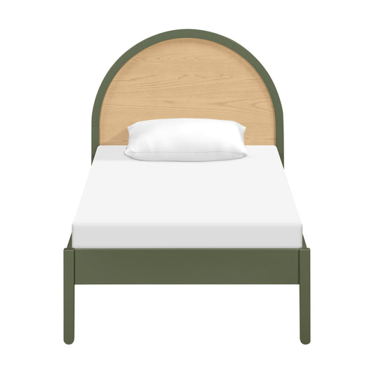 Babyletto Moab Twin Bed - Olive/Ash