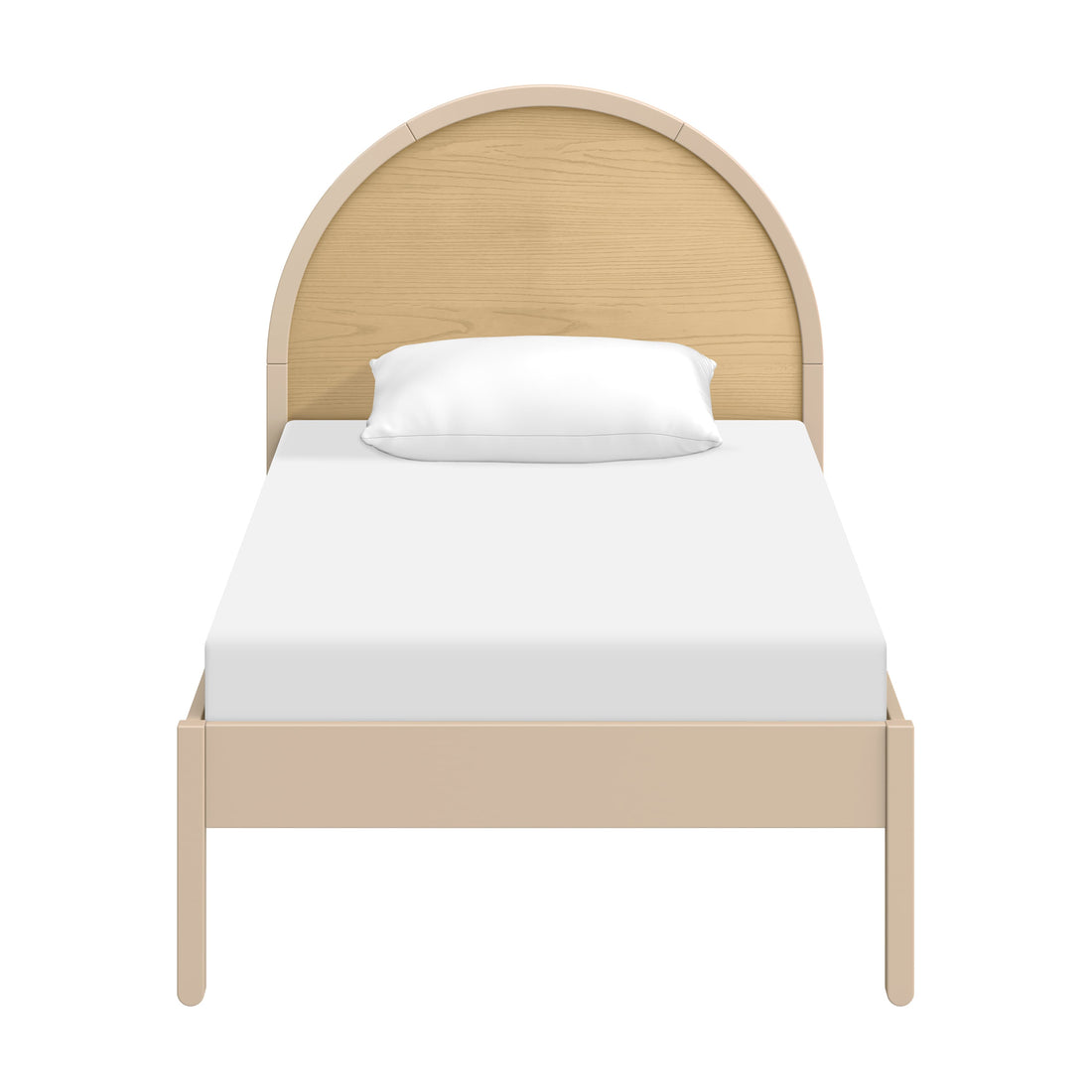 Babyletto Moab Twin Bed - Taupe/Ash