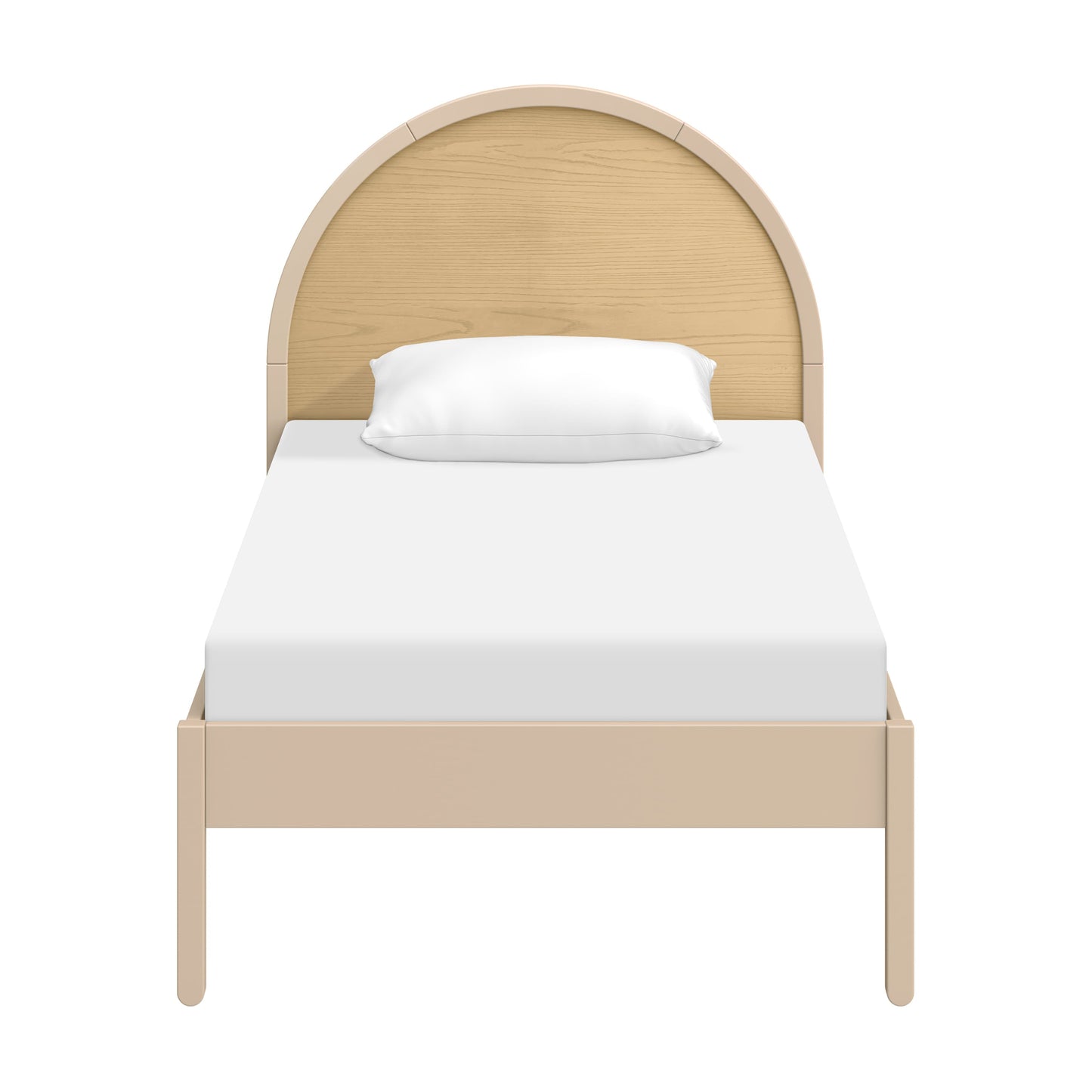 Babyletto Moab Twin Bed - Taupe/Ash