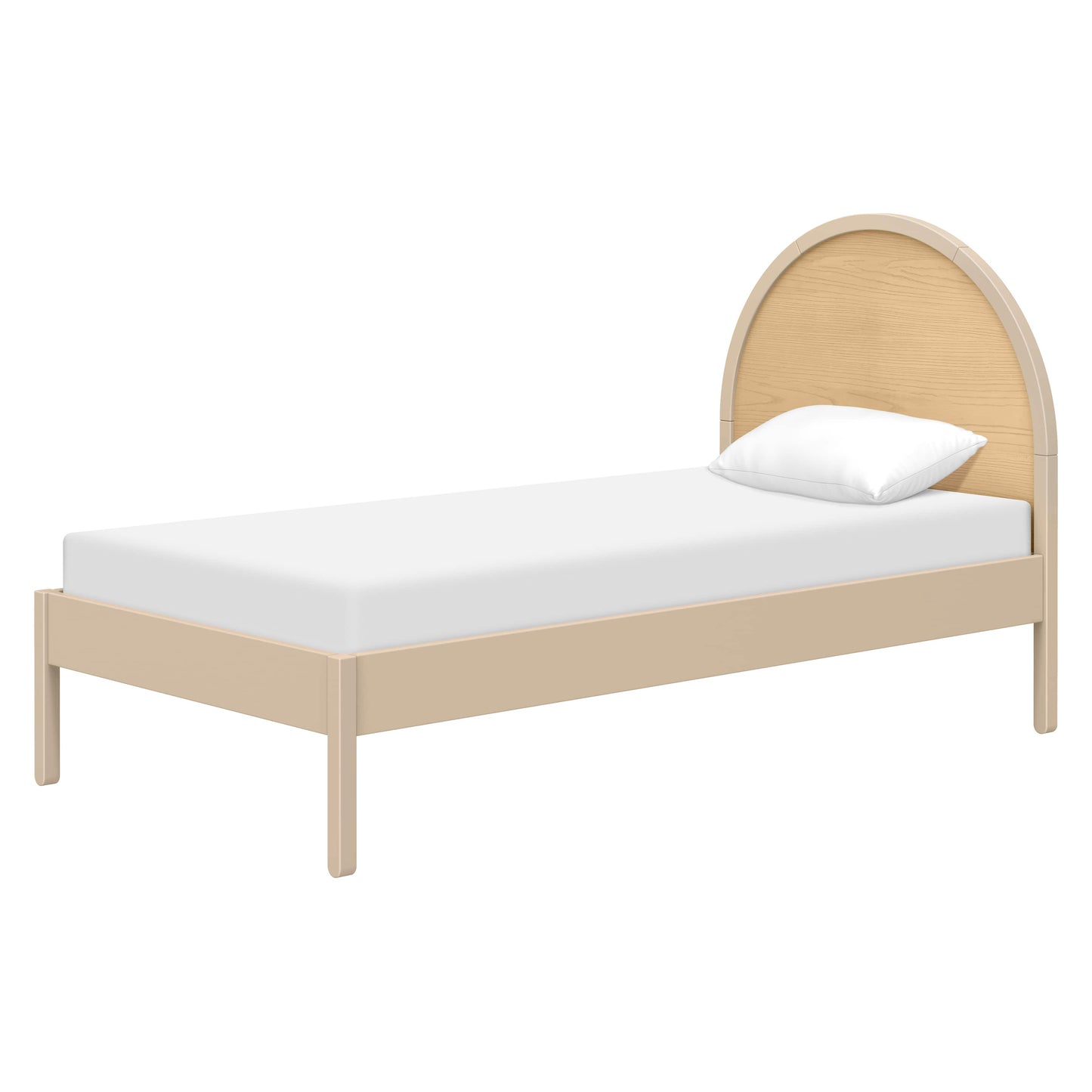 Babyletto Moab Twin Bed - Taupe/Ash