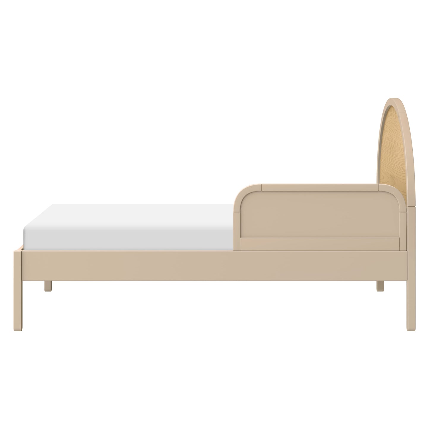 Babyletto Moab Twin Bed - Taupe/Ash