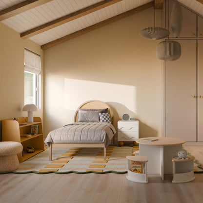 Babyletto Moab Twin Bed - Taupe/Ash