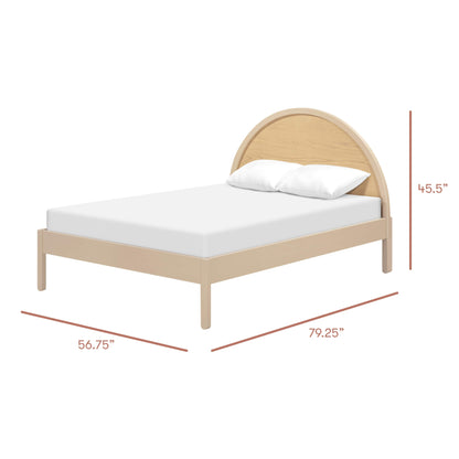 Babyletto Moab Full Bed - Taupe/Ash