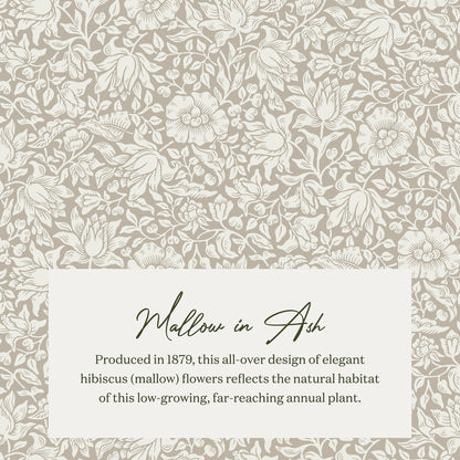 Morris & Co. x Namesake Tuffet Storage Ottoman - Mallow in Ash - M30985MADF