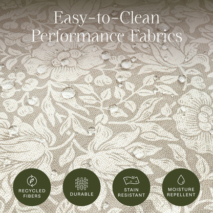 Morris & Co. x Namesake Tuffet Storage Ottoman - Mallow in Ash - M30985MADF