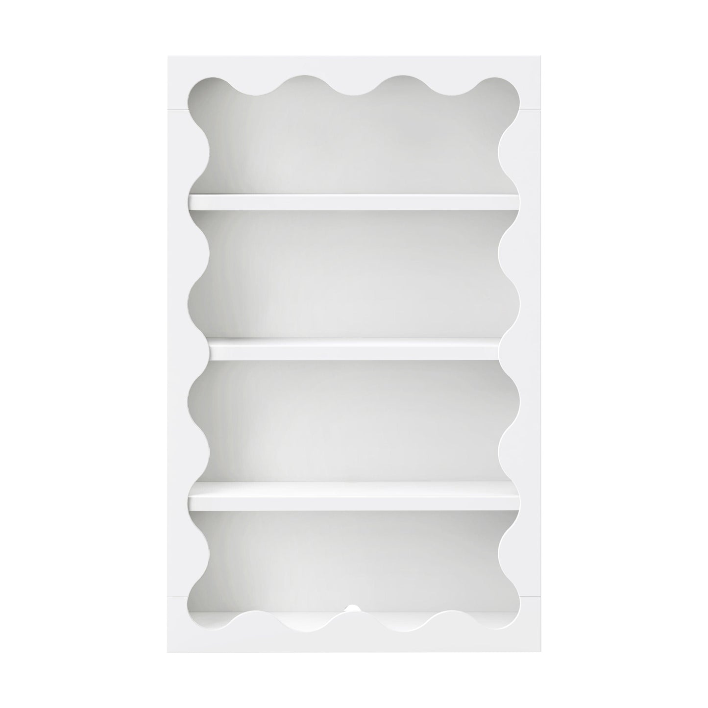 Babyletto Lido Wave Bookcase - White