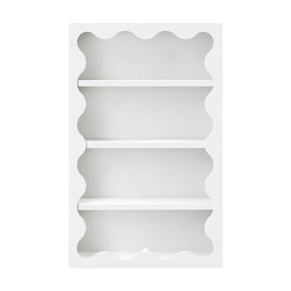 Babyletto Lido Wave Bookcase - White