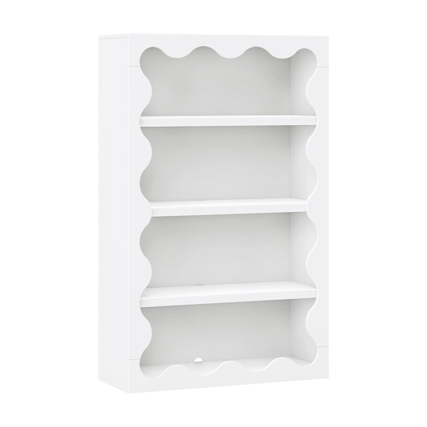 Babyletto Lido Wave Bookcase - White