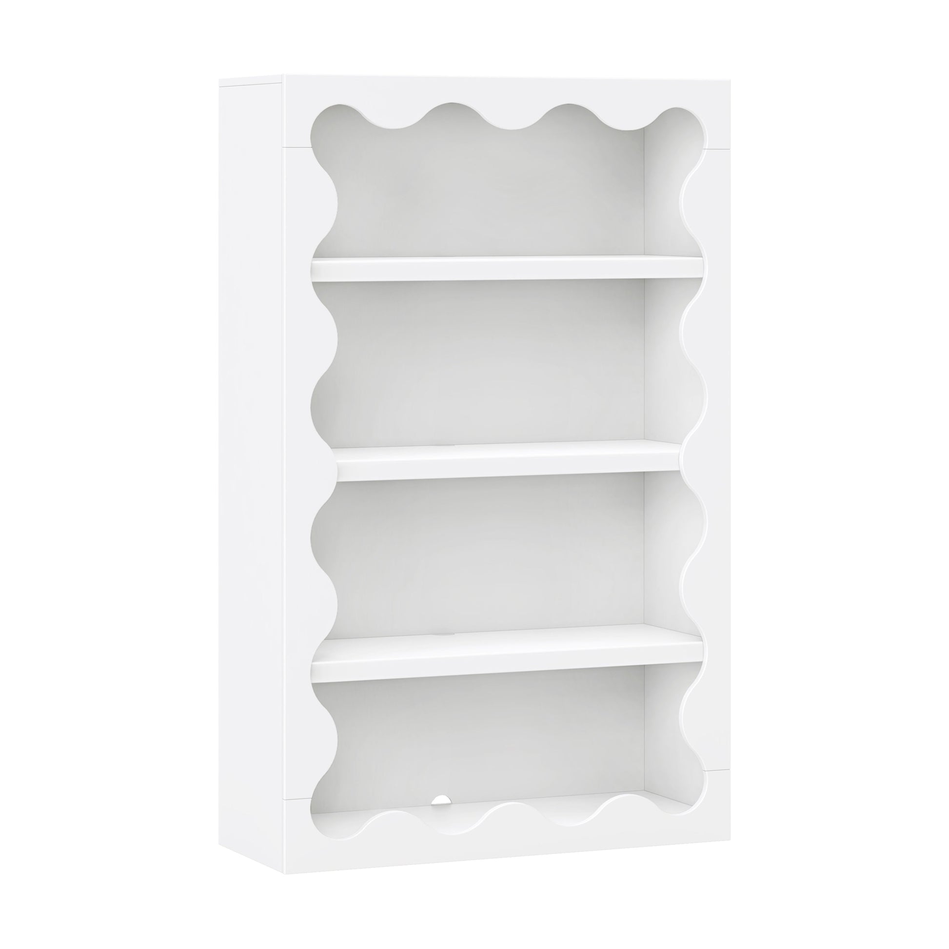 Babyletto Lido Wave Bookcase - White