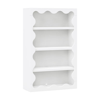 Babyletto Lido Wave Bookcase - White
