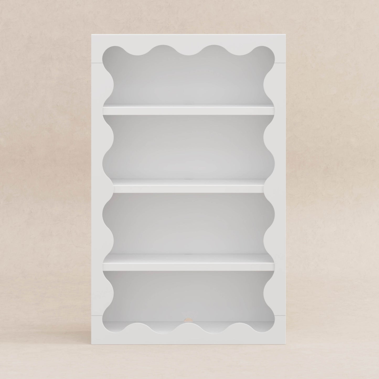 Babyletto Lido Wave Bookcase - White