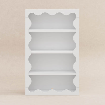 Babyletto Lido Wave Bookcase - White