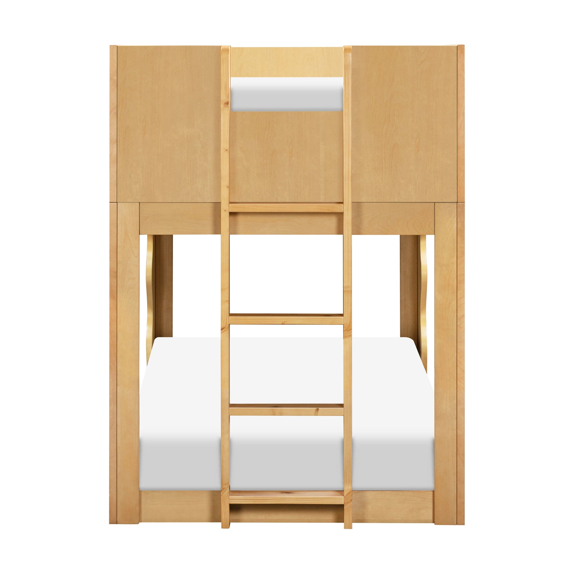 Babyletto Lido Wave Convertible Low-Profile Bunk Bed - Honey