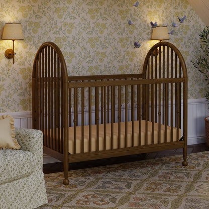 Namesake Alouette 3-in-1 Convertible Spindle Crib - Natural Walnut - M31401NL