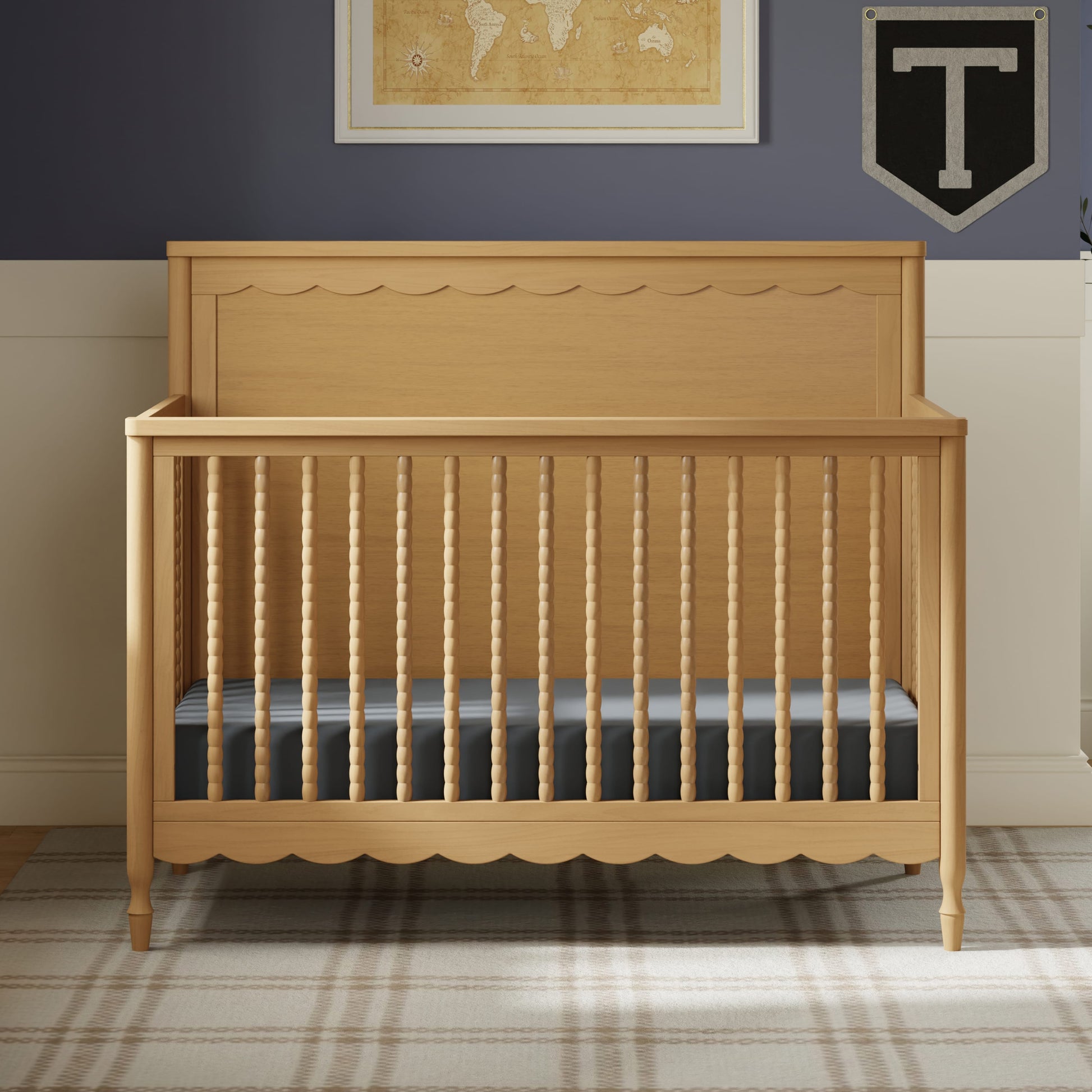 Namesake Ambrosia 4-in-1 Convertible Crib - Honey