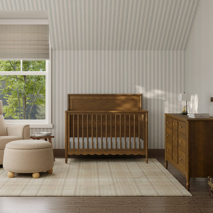 Namesake Ambrosia 4-in-1 Convertible Crib - Natural Walnut
