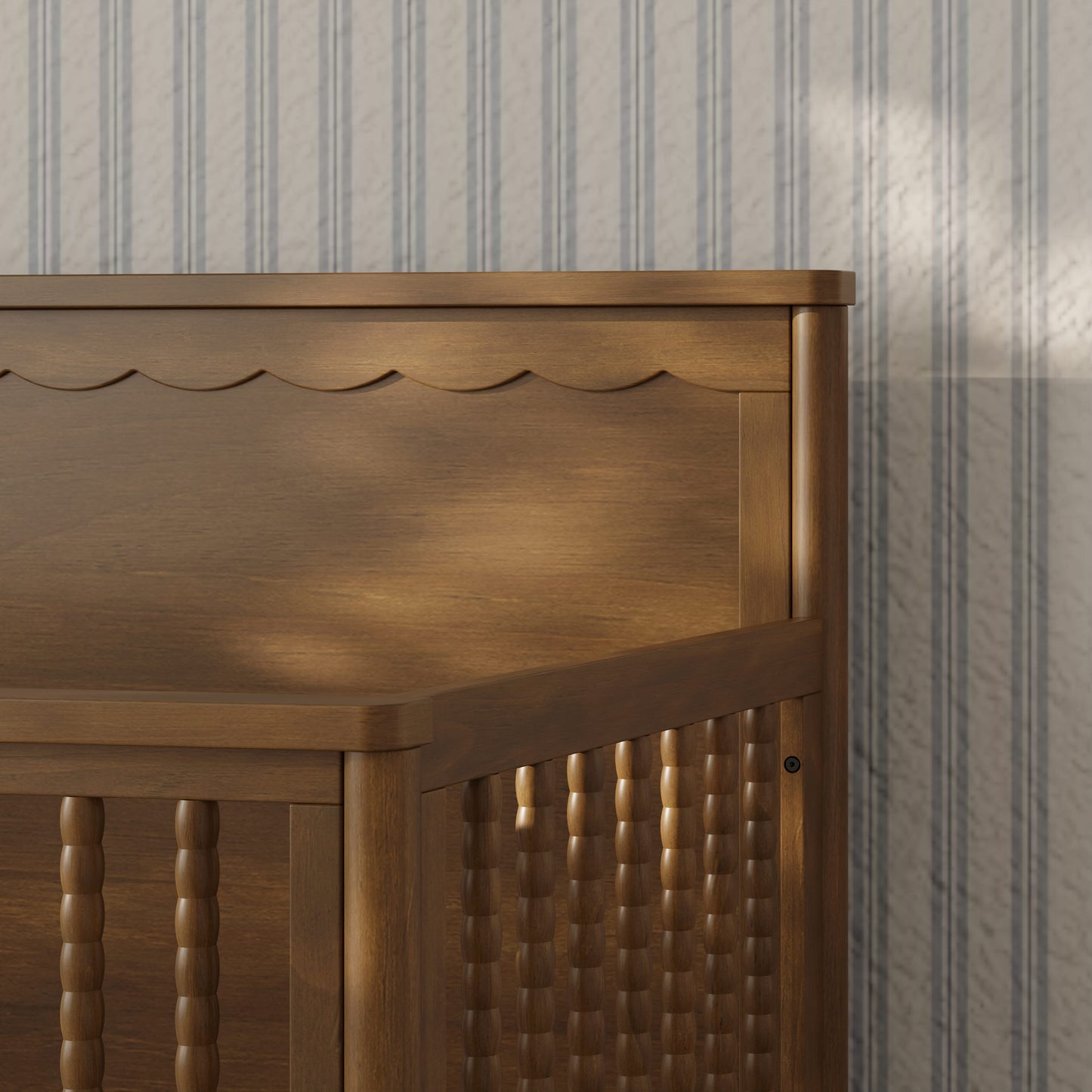 Namesake Ambrosia 4-in-1 Convertible Crib - Natural Walnut