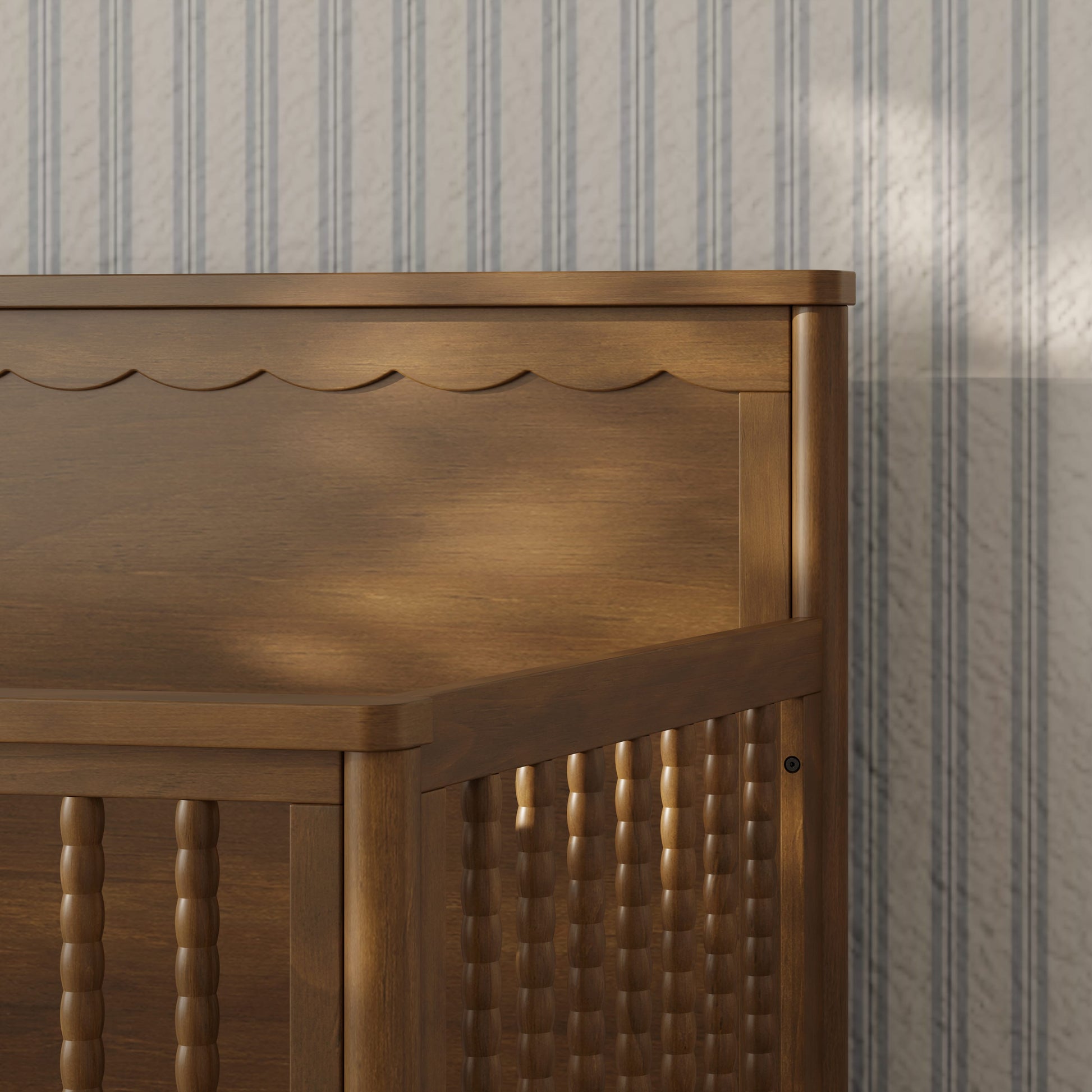 Namesake Ambrosia 4-in-1 Convertible Crib - Natural Walnut