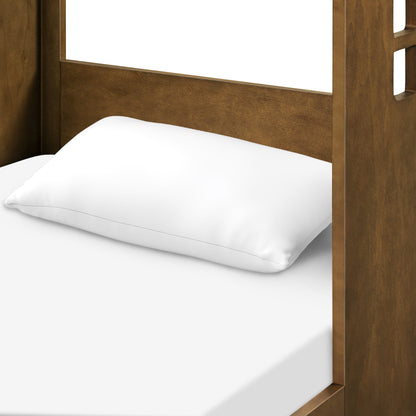 Babyletto Uchi Montessori-Inspired House Twin Bed - Natural Walnut