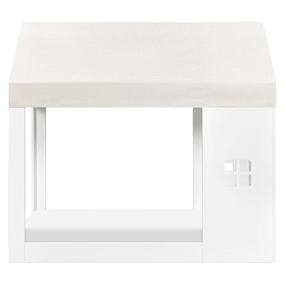 Babyletto Uchi Montessori-Inspired House Twin Bed - White
