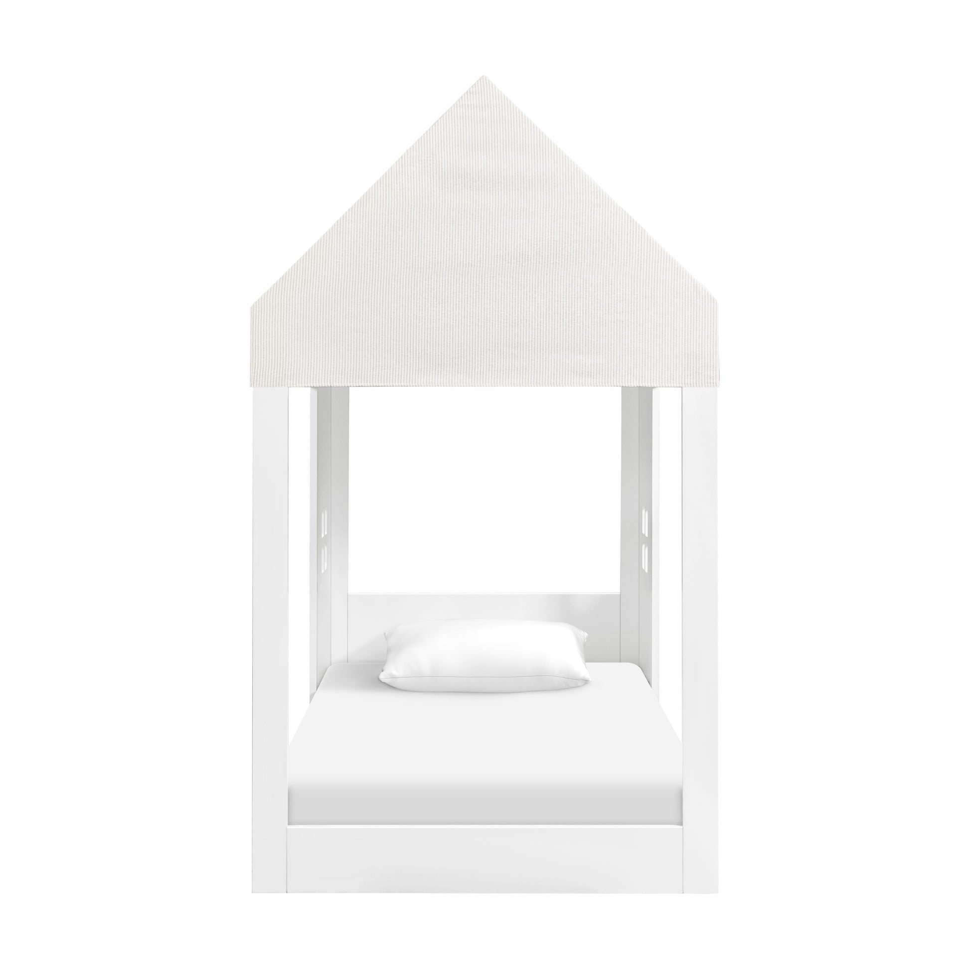 Babyletto Uchi Montessori-Inspired House Twin Bed - White