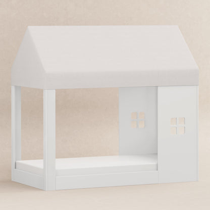 Babyletto Uchi Montessori-Inspired House Twin Bed - White