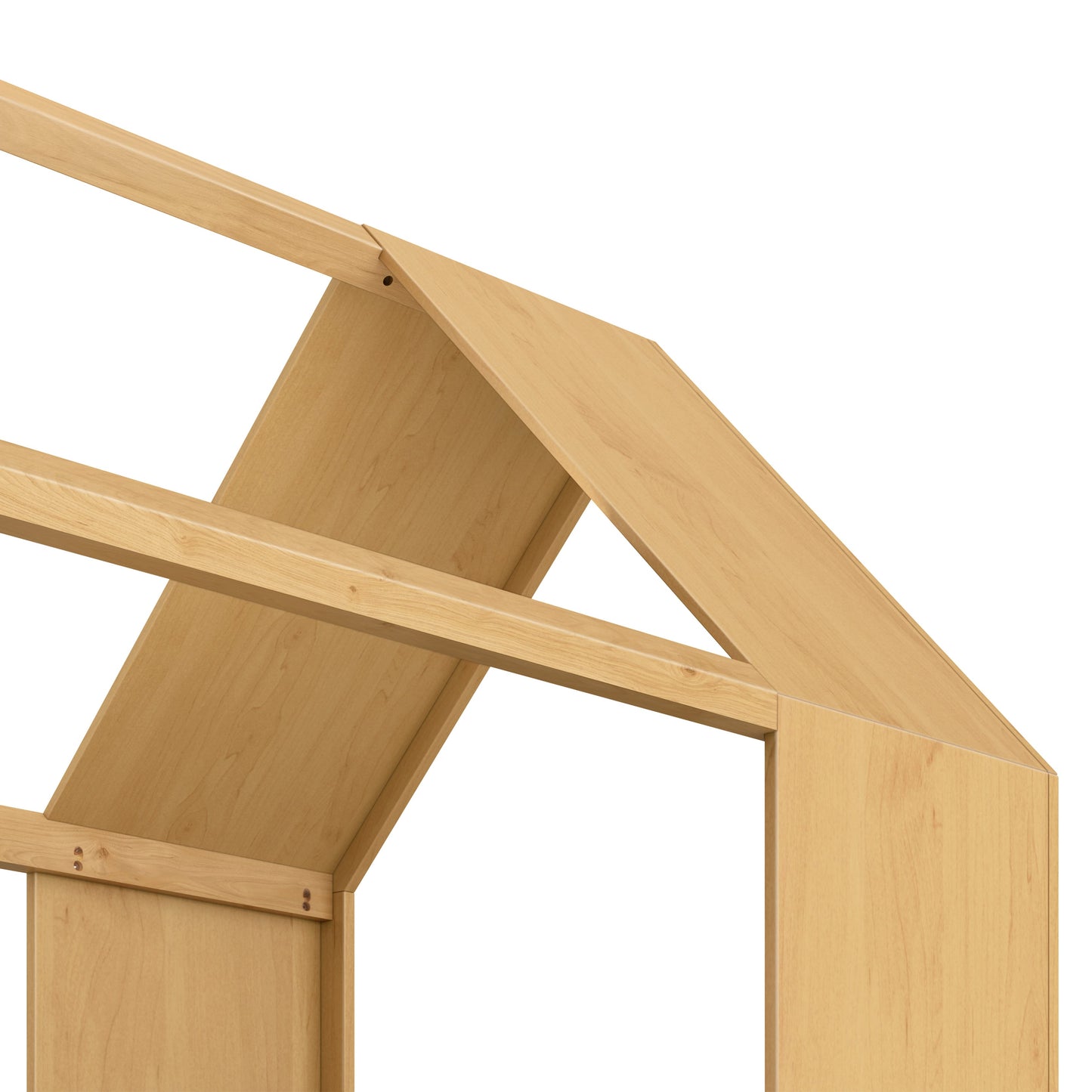 Babyletto Uchi Montessori-Inspired House Full Bed - Honey