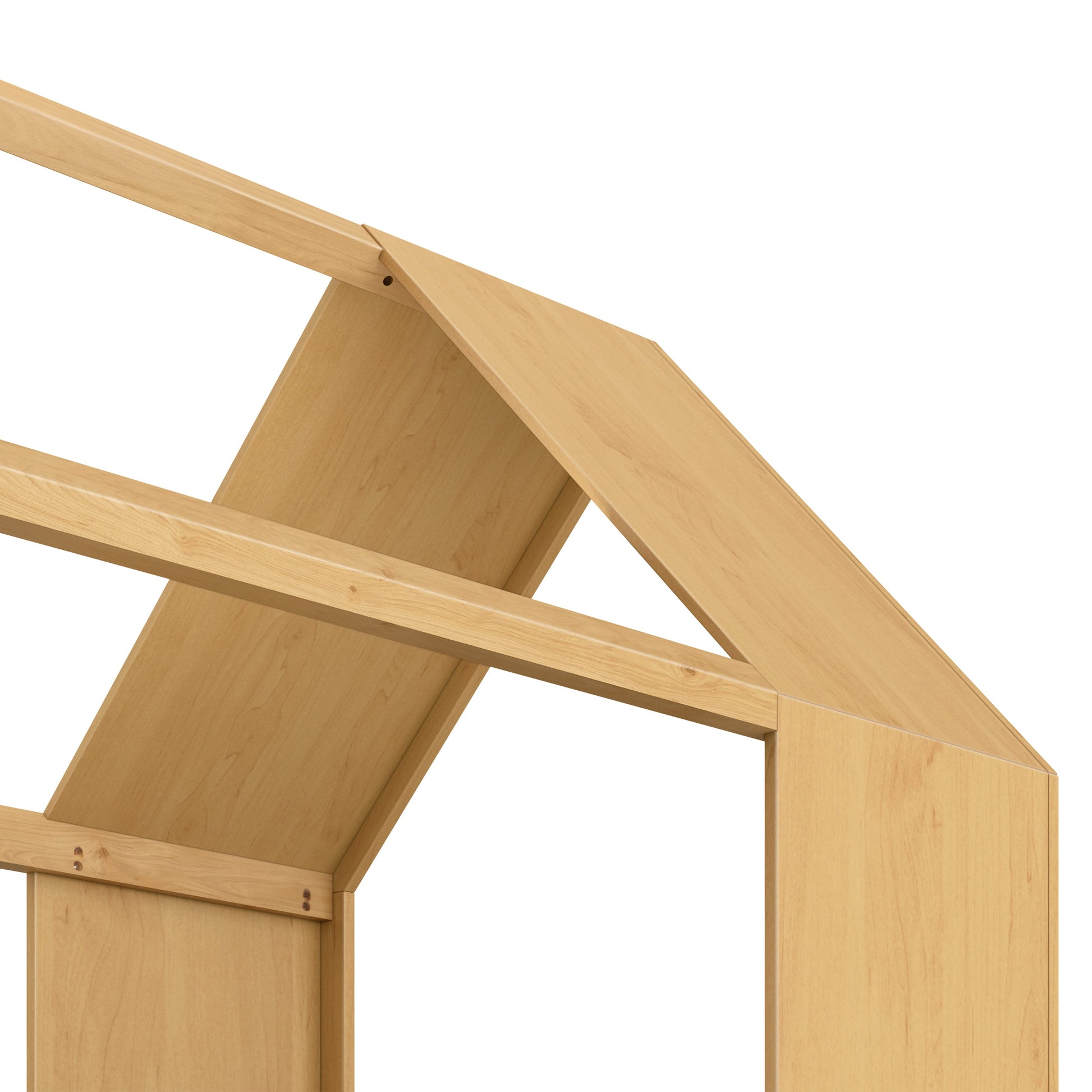 Babyletto Uchi Montessori-Inspired House Full Bed - Honey