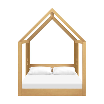 Babyletto Uchi Montessori-Inspired House Full Bed - Honey