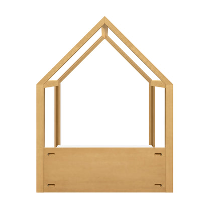 Babyletto Uchi Montessori-Inspired House Full Bed - Honey