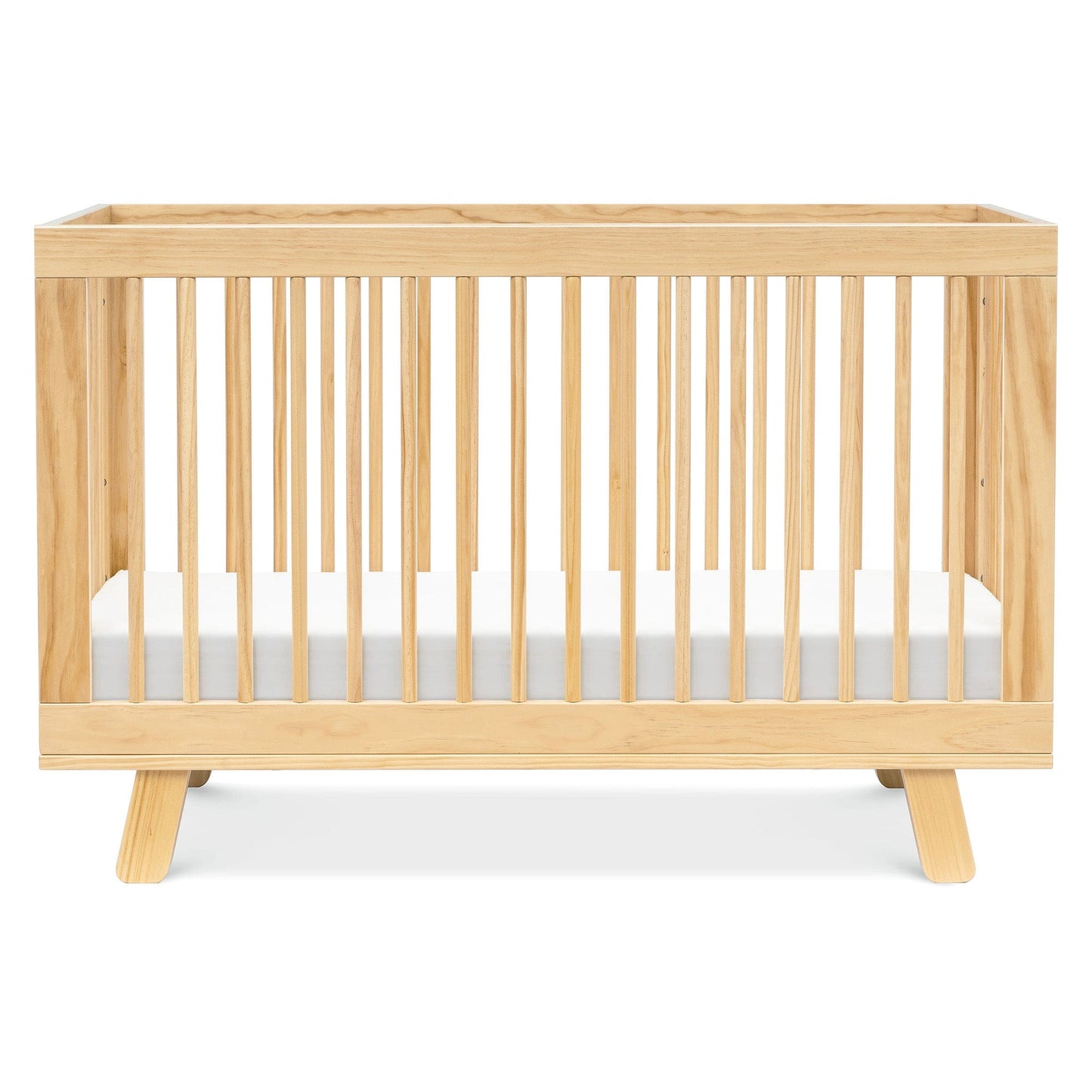 Babyletto Hudson 3-in-1 Convertible Crib with Toddler Bed Conversion Kit - Natural - M4201N