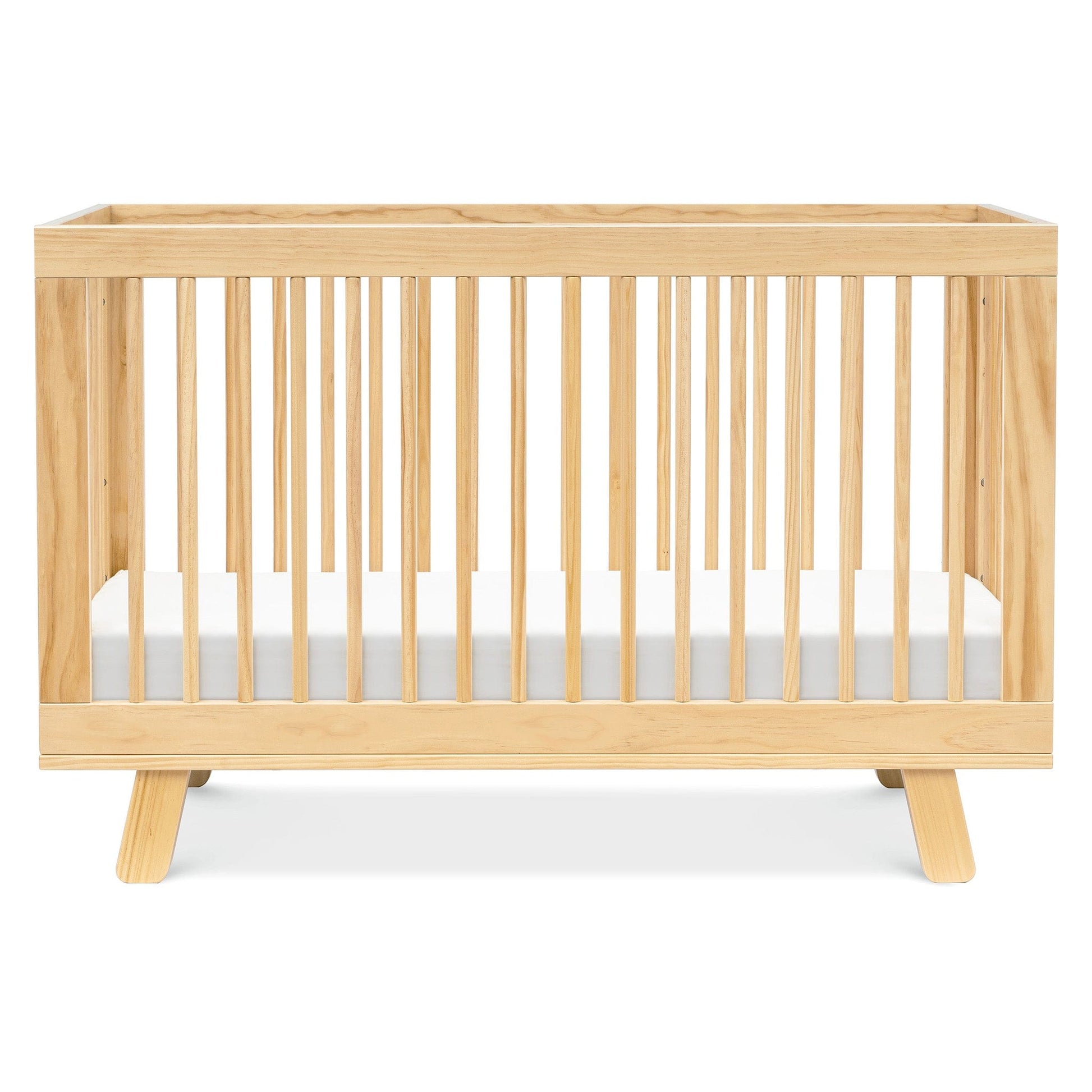 Babyletto Hudson 3-in-1 Convertible Crib with Toddler Bed Conversion Kit - Natural - M4201N