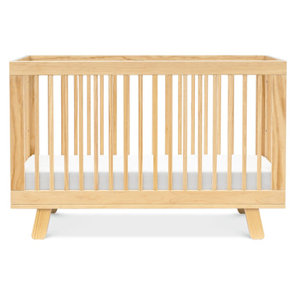 Babyletto Hudson 3-in-1 Convertible Crib with Toddler Bed Conversion Kit - Natural - M4201N