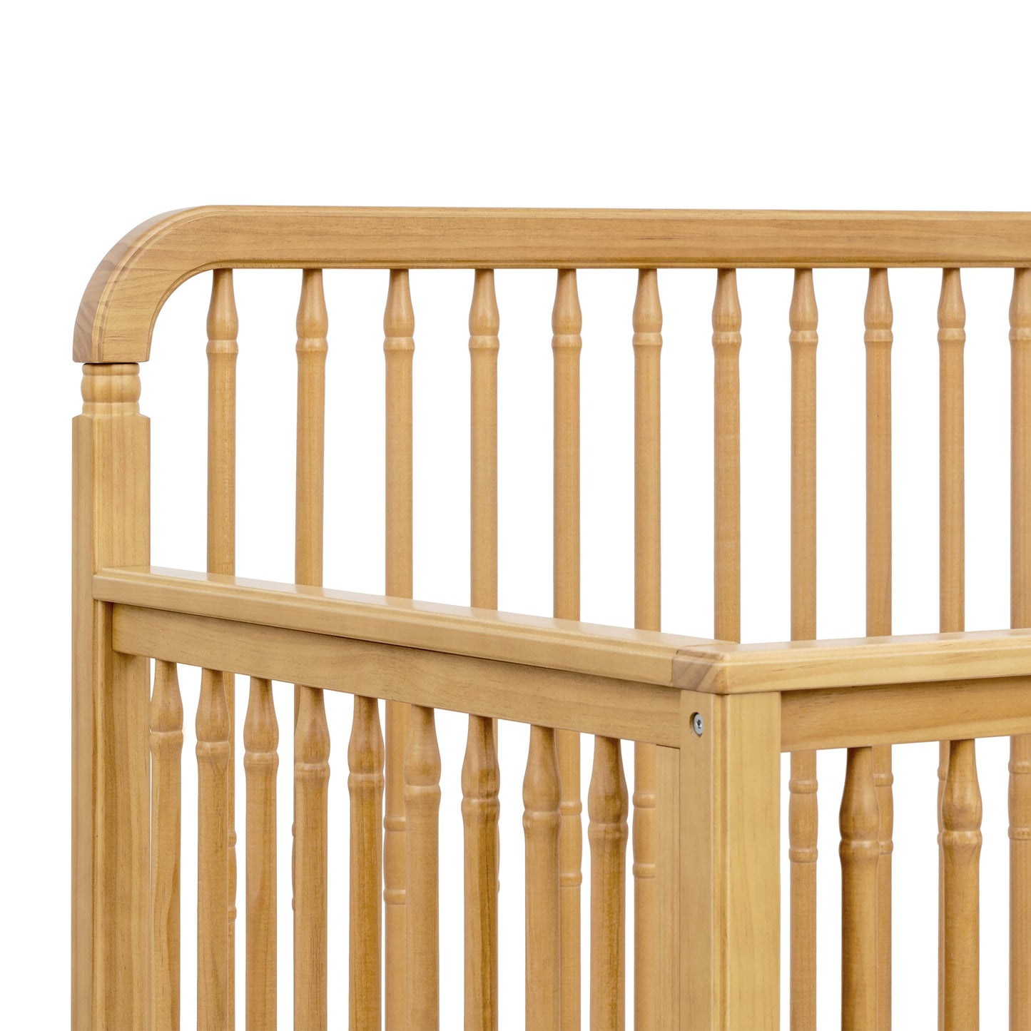 Namesake Liberty 4-in-1 Convertible Spindle Crib - Honey