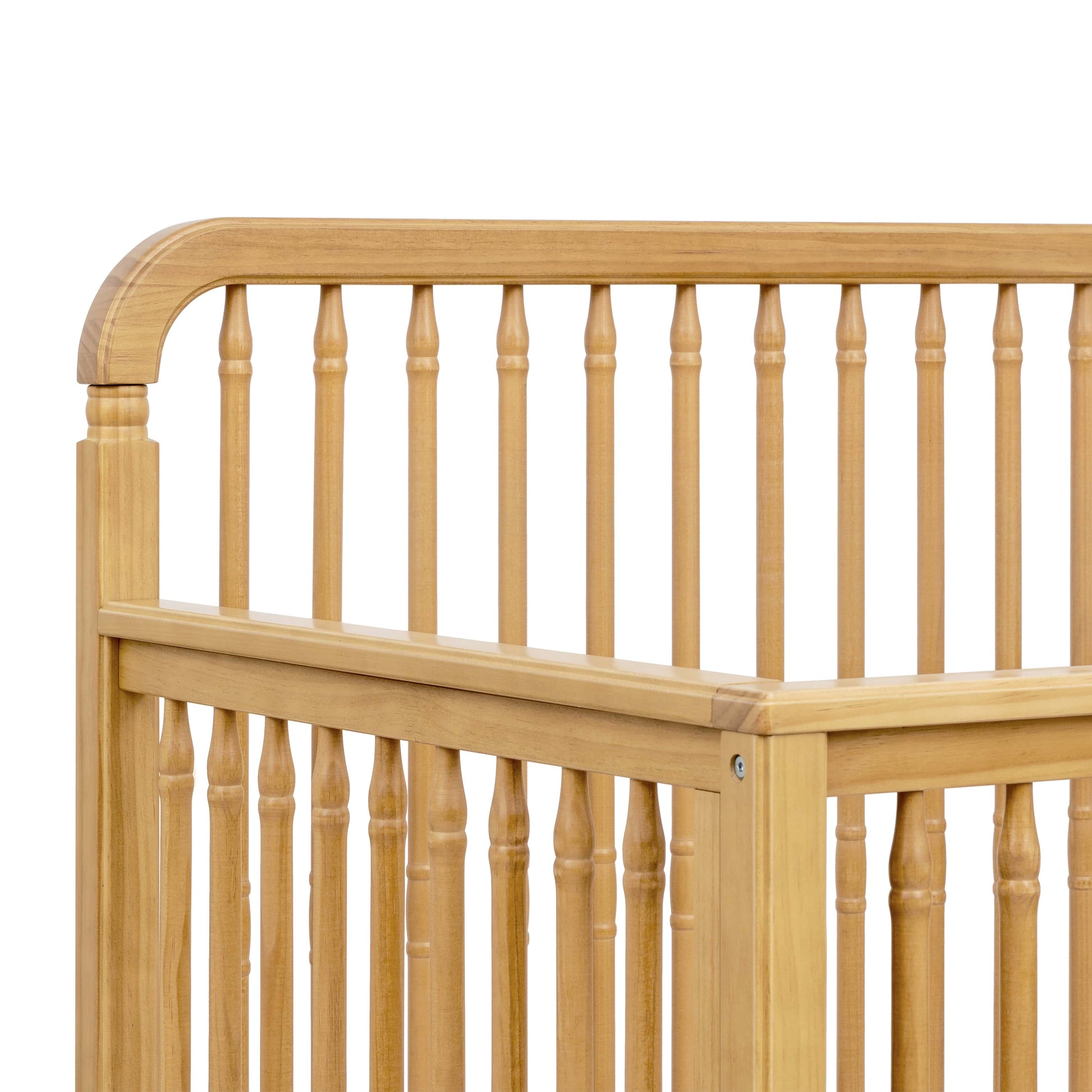 Namesake Liberty 4-in-1 Convertible Spindle Crib - Honey