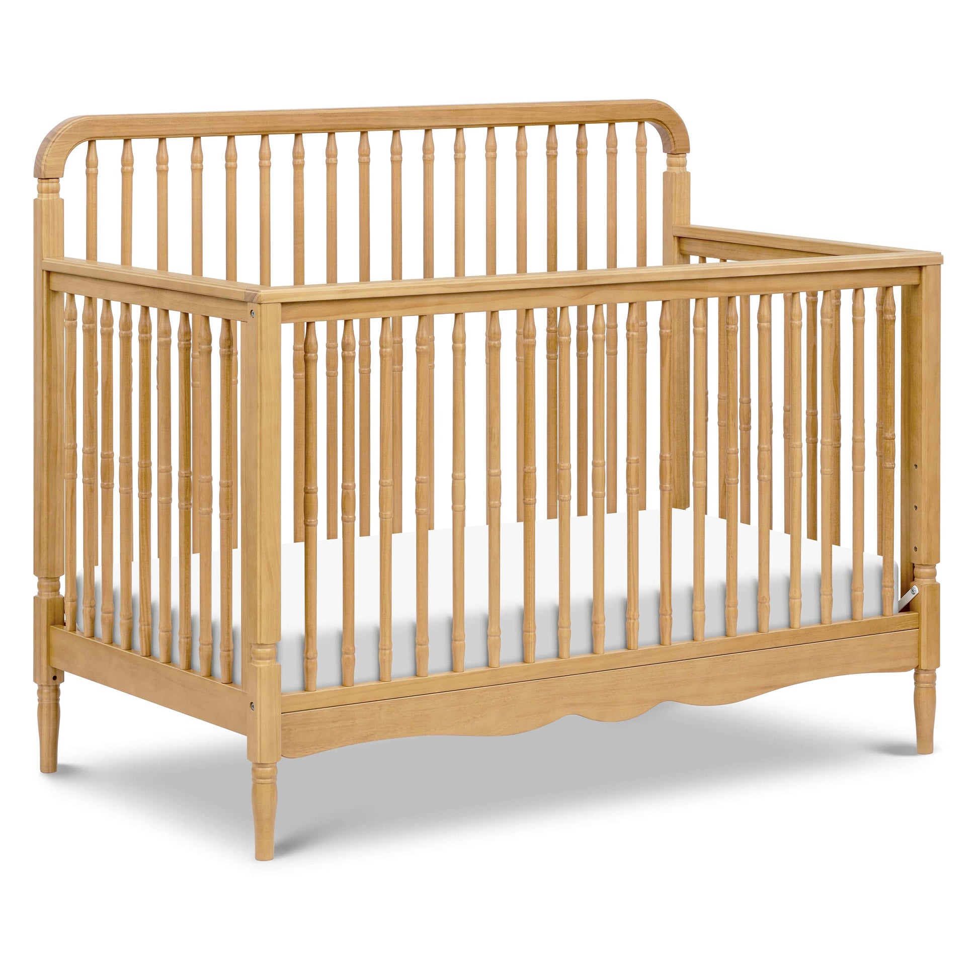 Namesake Liberty 4-in-1 Convertible Spindle Crib - Honey