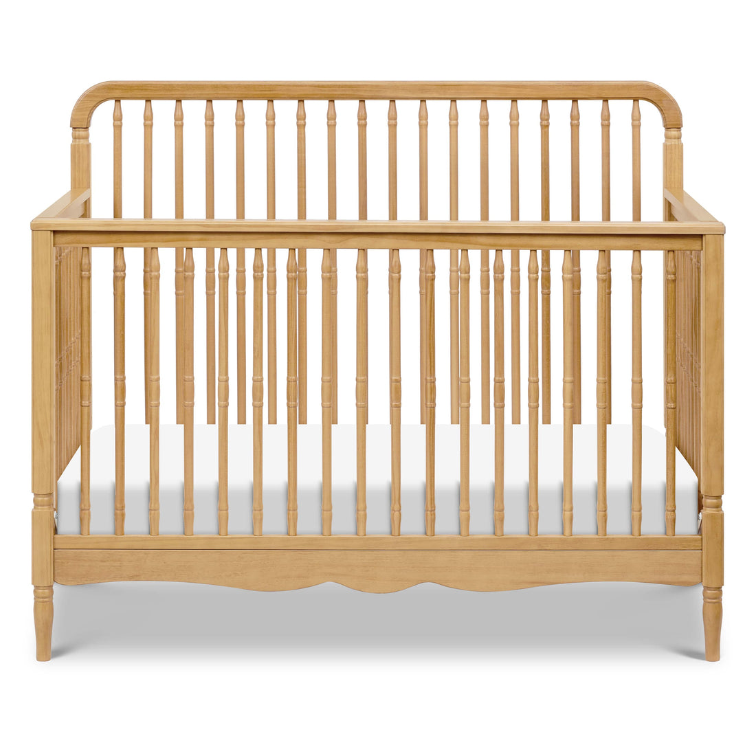 Namesake Liberty 4-in-1 Convertible Spindle Crib - Honey