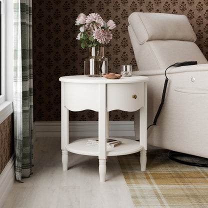 Namesake Liberty Assembled Nightstand - Warm White