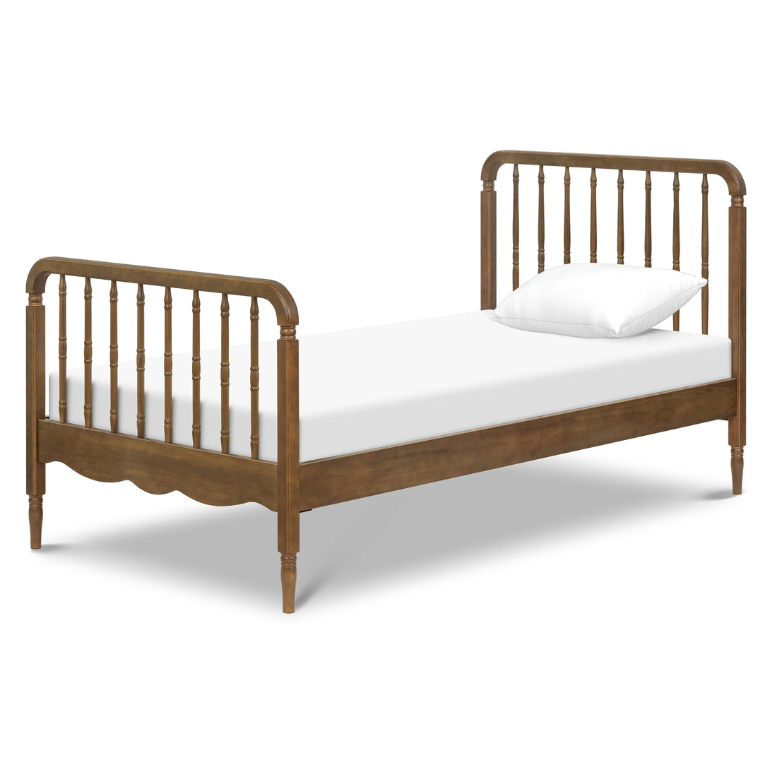 Namesake Liberty Spindle Twin Bed - Natural Walnut