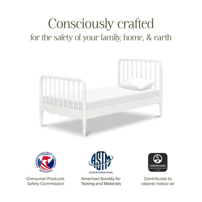 Namesake Liberty Spindle Twin Bed - Warm White
