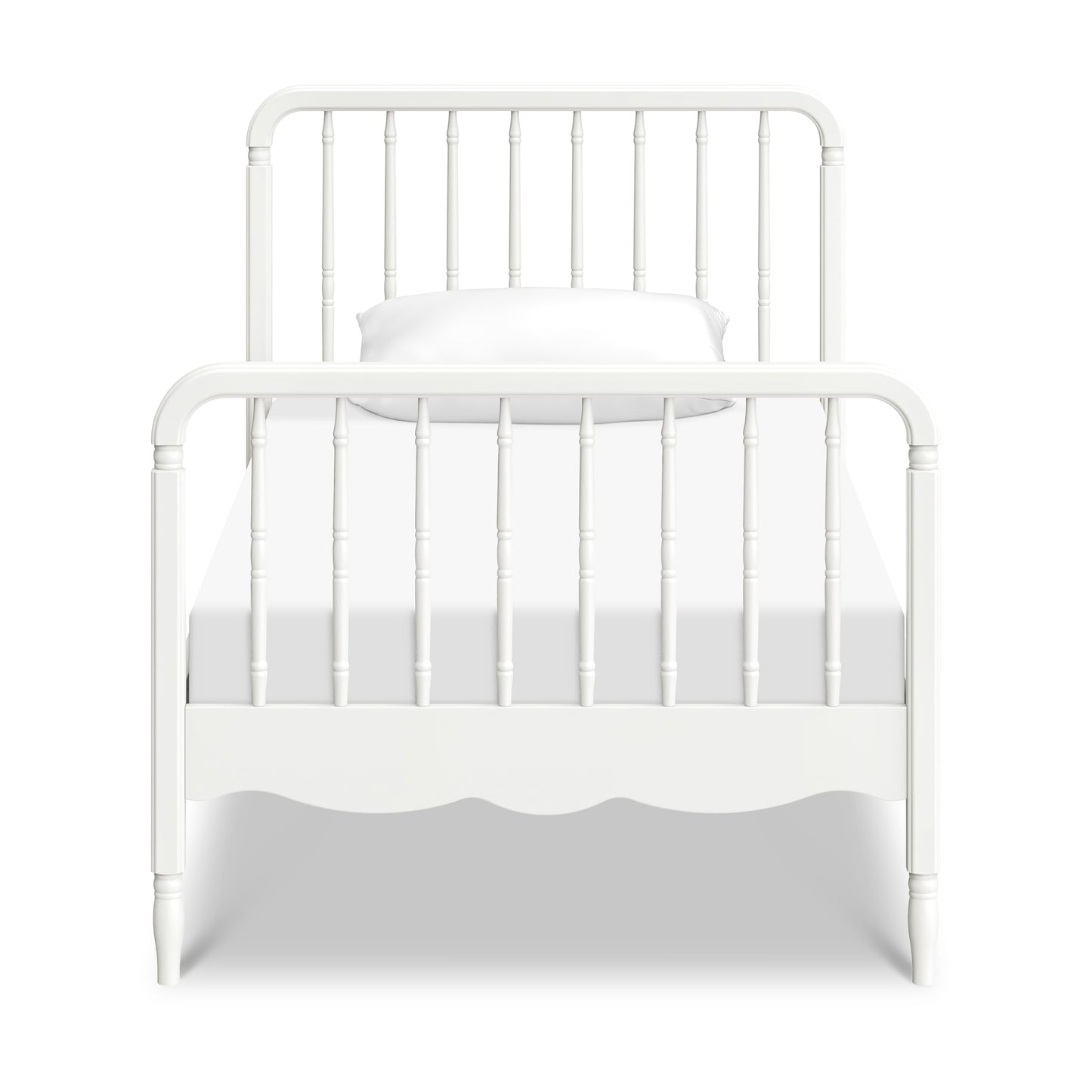 Namesake Liberty Spindle Twin Bed - Warm White