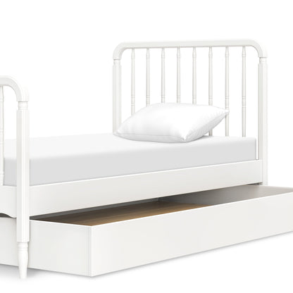 Namesake Liberty Spindle Twin Bed - Warm White