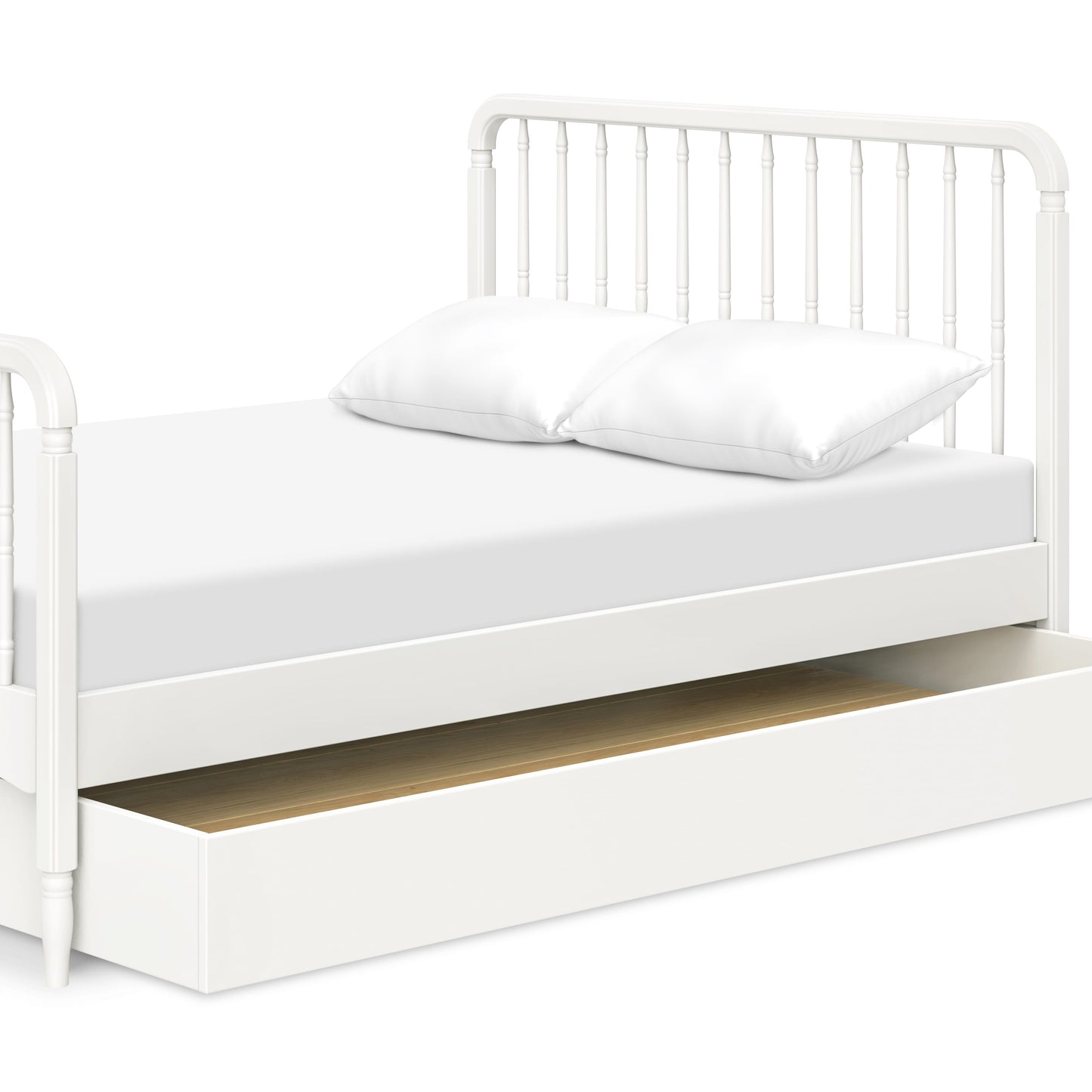 Namesake Liberty Spindle Full Bed - Warm White