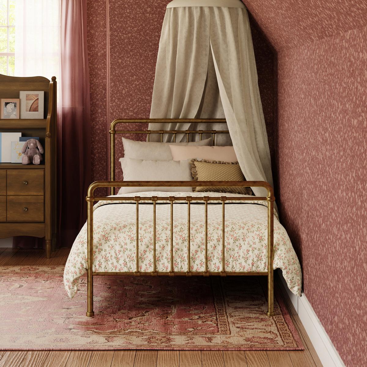 Namesake Winston Twin Bed - Vintage Gold