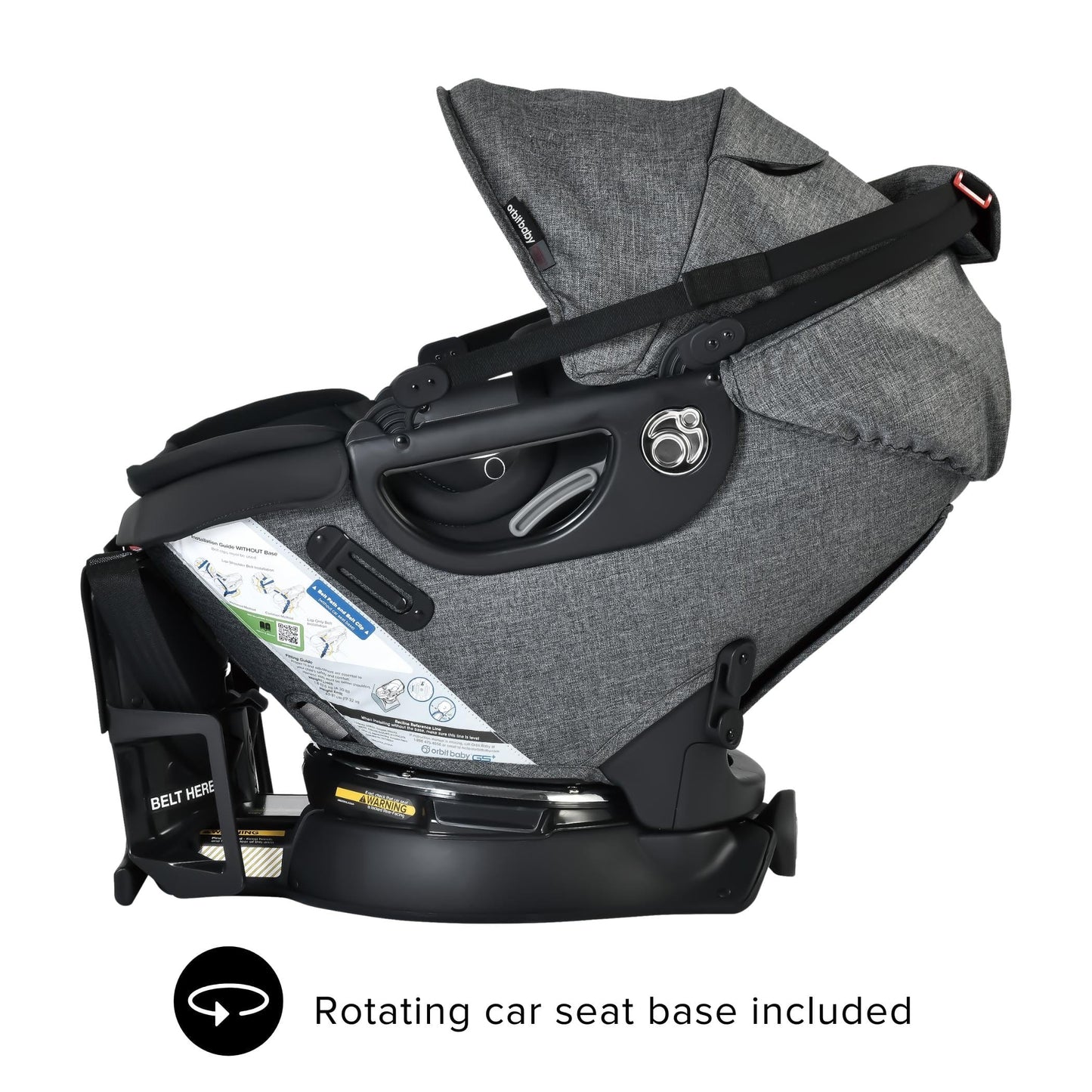 Orbit Baby M+ Stroll, Lounge, & Ride Travel System -